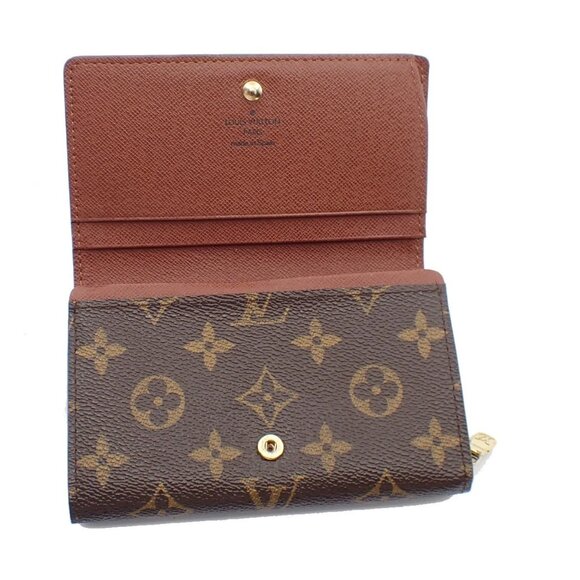 LOUIS VUITTON Porte Monnaie Billets Tresor Wallet Monogram Brown M61730 02EF437 - Picture 10 of 16
